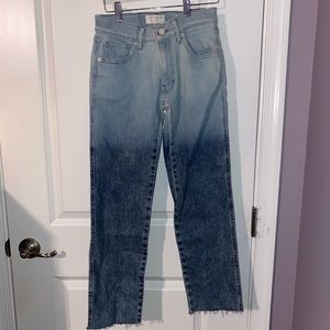 New with tags mid rise lucky brand ombré jeans